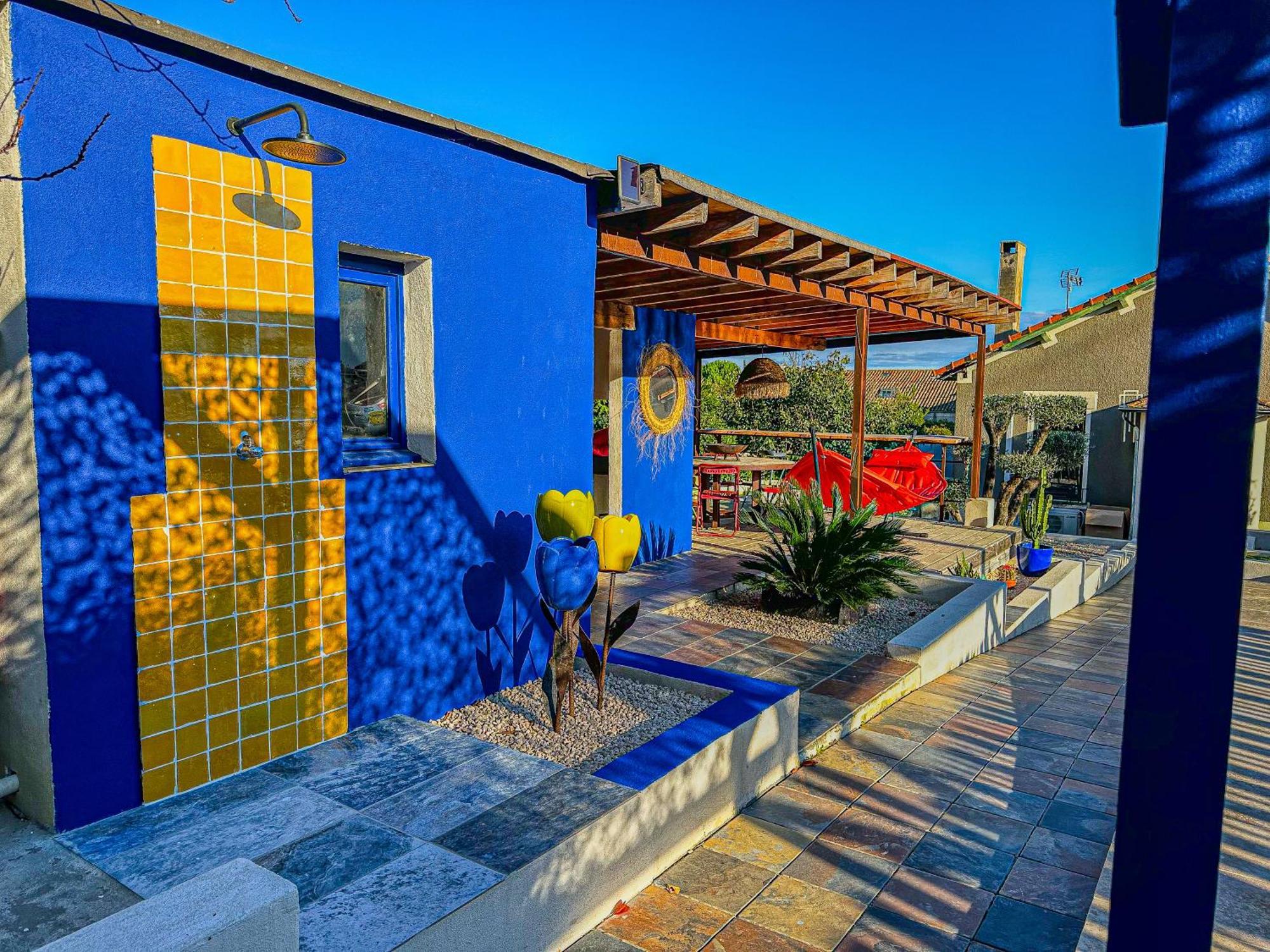 Loft Modern Avec Jardin Piscine Et Pool House Villa Lavalette Exterior photo