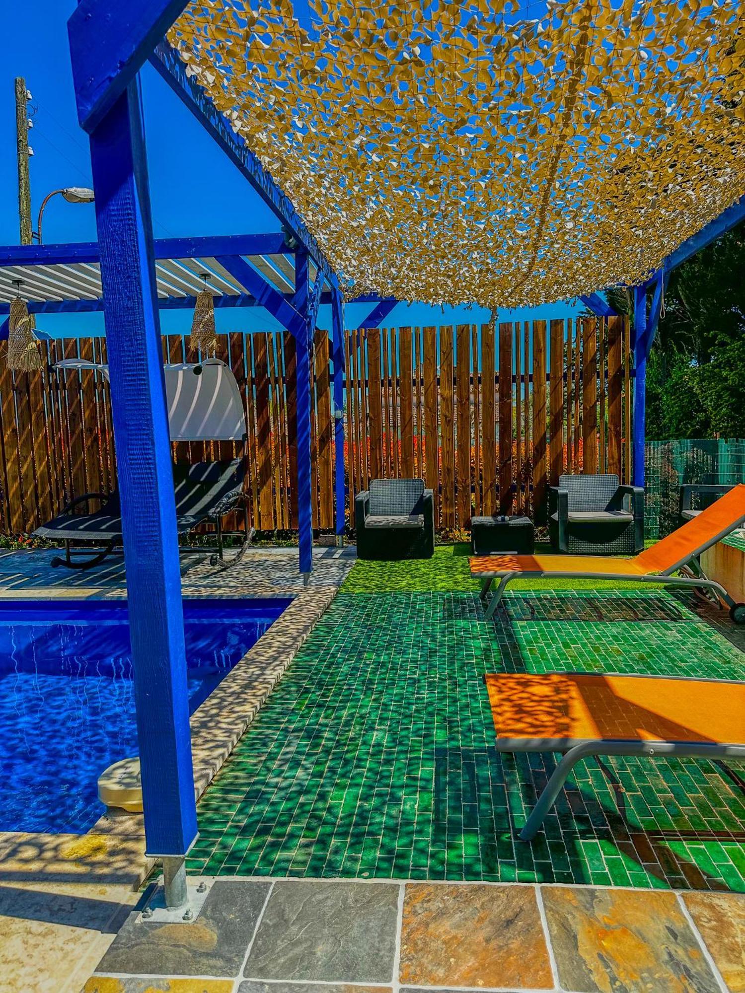 Loft Modern Avec Jardin Piscine Et Pool House Villa Lavalette Exterior photo